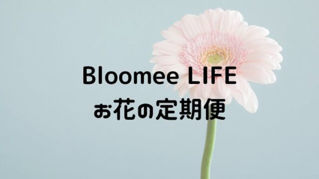 bloomee（ブルーミ―）の口コミは？お花の定期便を利用して生活が一変
