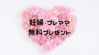 妊婦・プレママ無料プレゼント